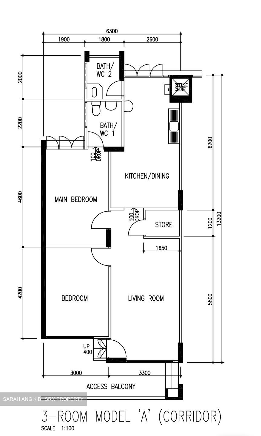 Blk 612 Clementi West Street 1 (Clementi), HDB 3 Rooms #449298321